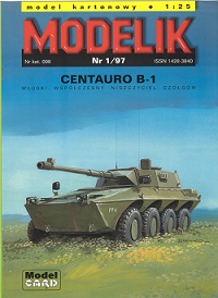 Modelik 1/97: Centauro B-1
