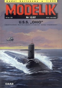 Modelik 13/97: U.S.S. "OHIO"